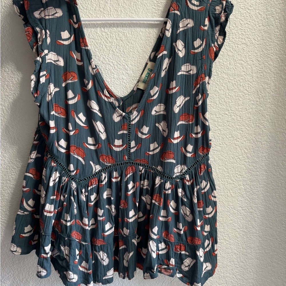 Rockin c women’s western peplum